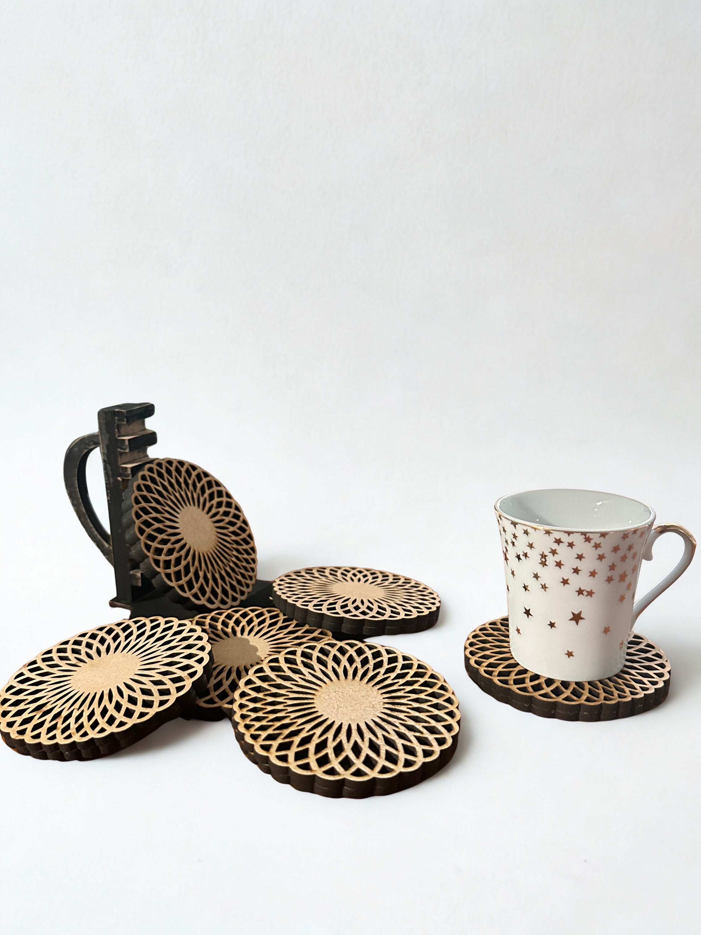 Lot de 6 sous-verres