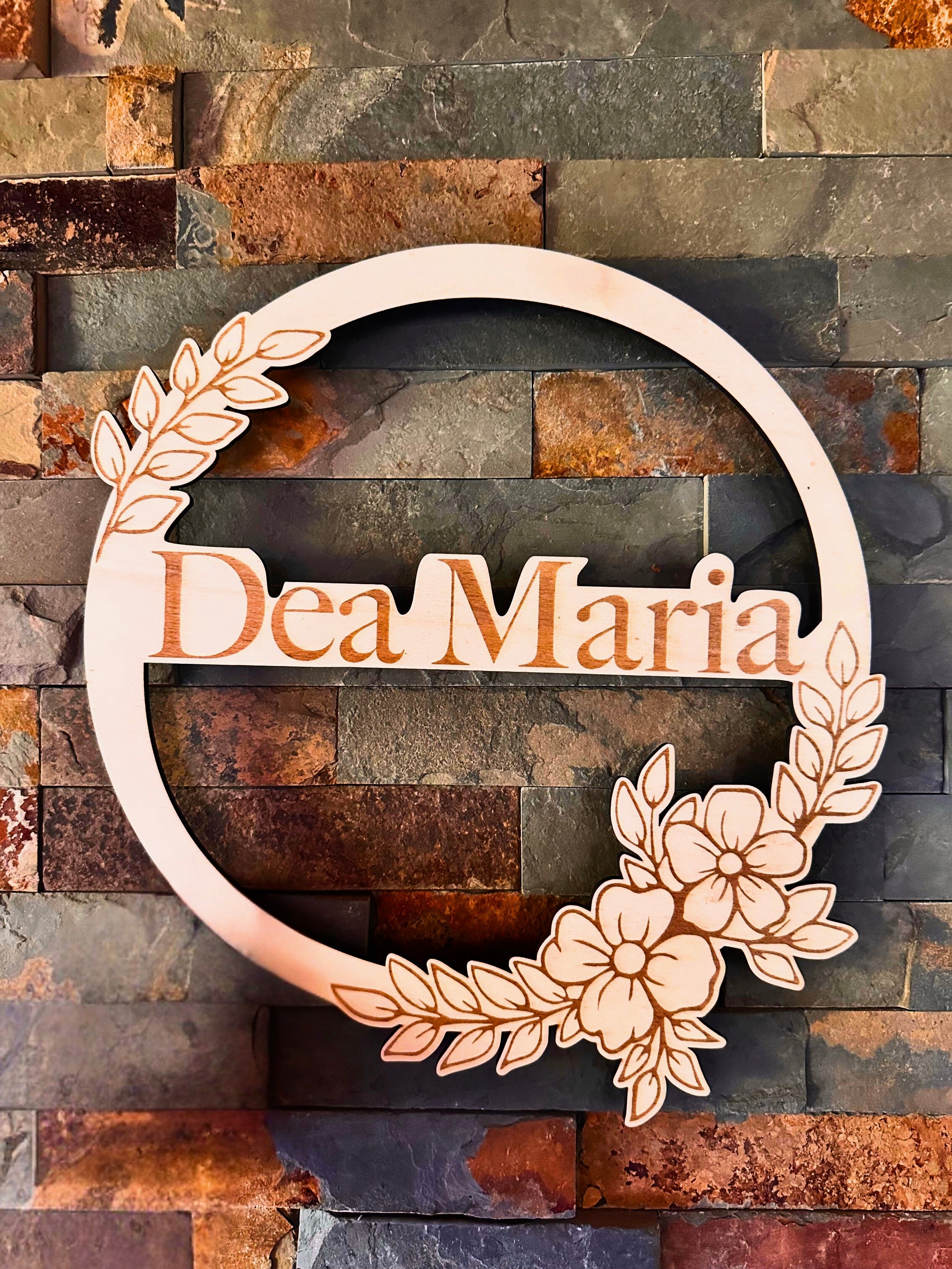 Couronne murale - Á personnaliser